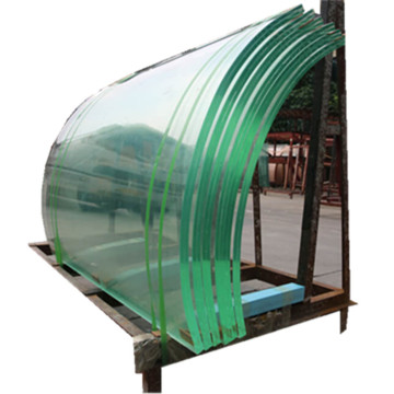 10mm 12mm Tempered Curved Glass For Canopy