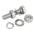 Stainless Steel Hexagon Bolt Screw And Nut