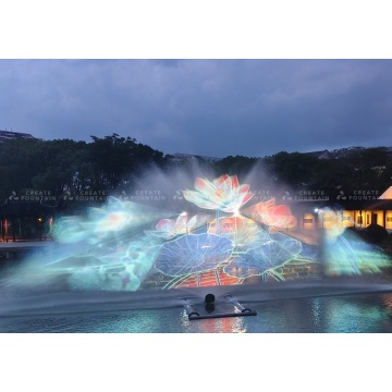 การแสดงเลเซอร์จอน้ำ