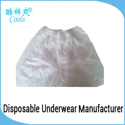 Latest Hot Selling/ Disposable Paper Panties Front Open Men Underwear for refugee