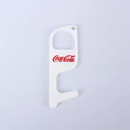 APEX White Plastic Handsfree Door Opener Key Tool