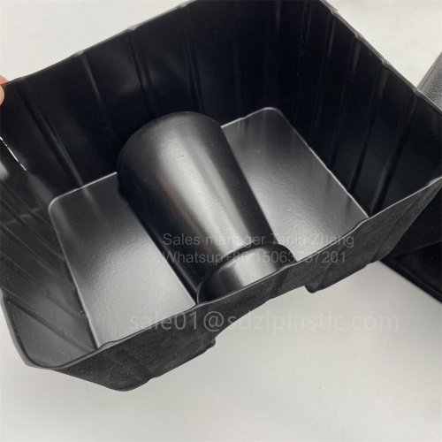 Black seedling PS tray wine tray