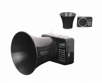 Reread speaker,FM radio,Digital record speaker,lithium battery tour guide amplifier Outdoor sports wireless sound box HY