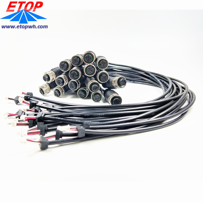 Custom Waterproofing M8 Sensor Cable Splitter Y Type