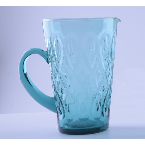 Unique Water Glass Gobleted Colored For sale