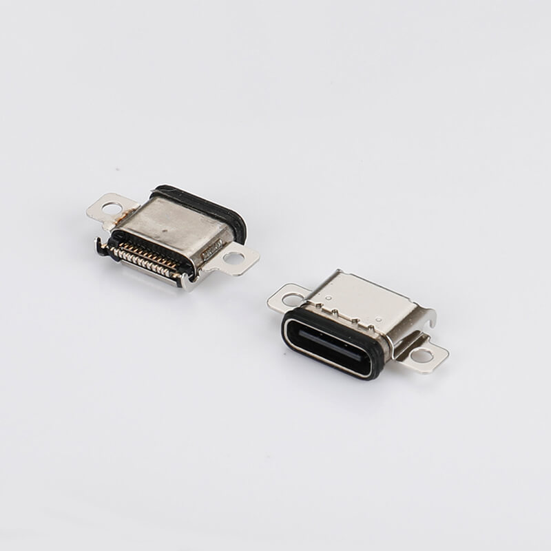 24 PIN USB TYPE-C Waterproof Female connector 24 PIN USB TYPE-C Waterproof Female connector