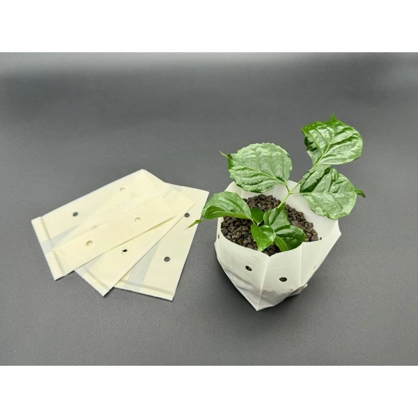Comparison of different biodegradable seedling bag materials and features