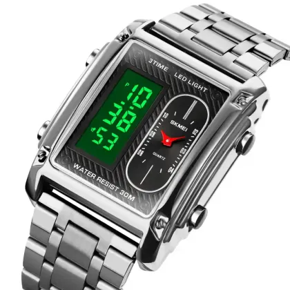 SKMEI 1868 New Arrival 3ATM Waterproof Digital Men's Chronograph Watch