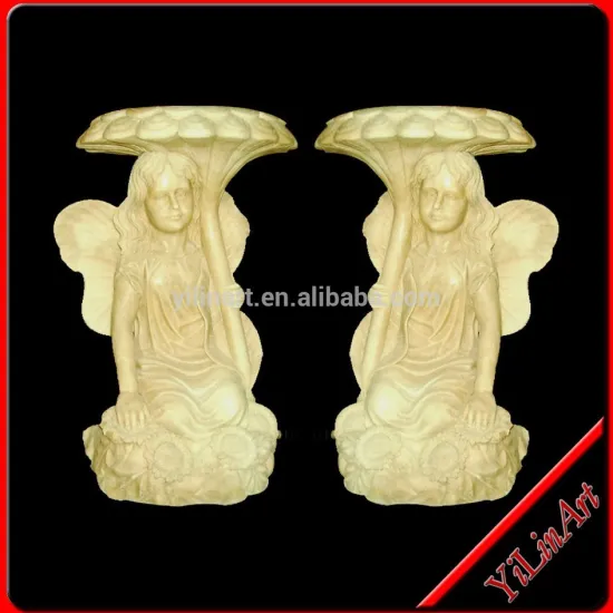 Western Style Hand Carving Cemetery Angel Statue