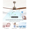 Real wood 3 blades ceiling fan without light