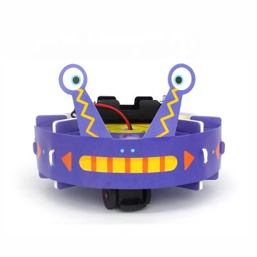 STEM Education Kit: DIY Obstacle Avoidance Robot for Physics Learning and Exploration
