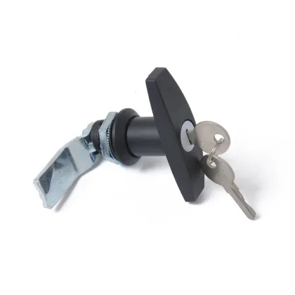 T Handle Lock Zinc Alloy Tool Box Garage Door T Lock for Trailer Caravan Canopy