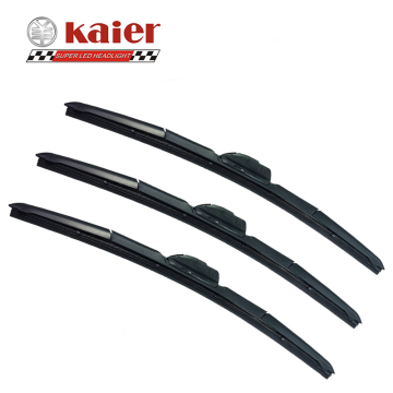 Blade di tergicristallo in silicone multifunzionale di alta qualità kaier con adattatori-accessorio per auto universali