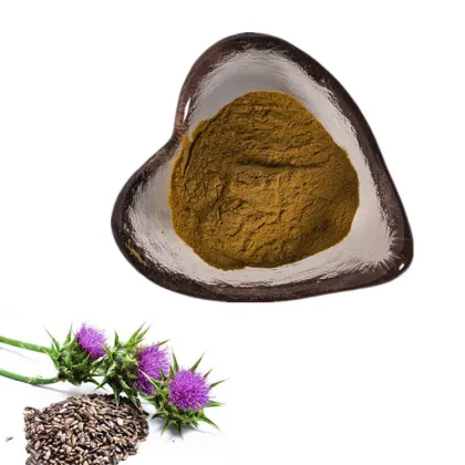 liver protection products silybum marianum extract silymarin milk thistle extract seed powder