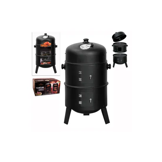 Made in China Manufacturers Portable Cylindrical Outdoor Camping BBQ Grill