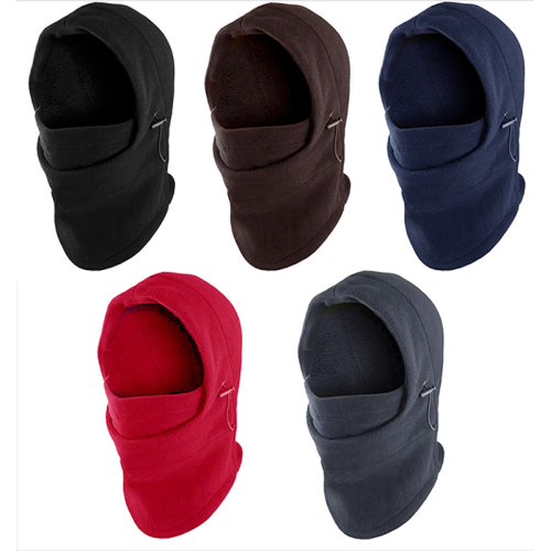 thermal winter micro polar fleece white balaclava