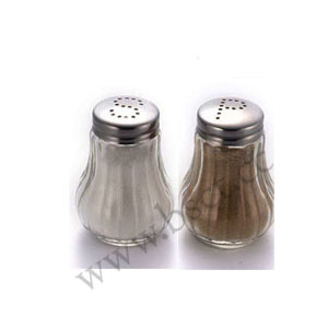 Glass Salt and Pepper Shaker Set
