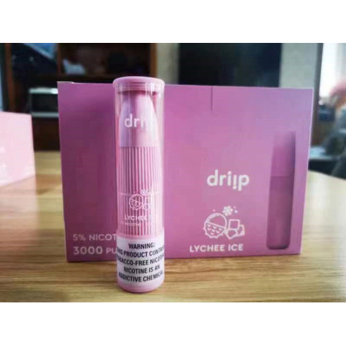 डिस्पोजेबल vape driip 3000puffs vape गर्म