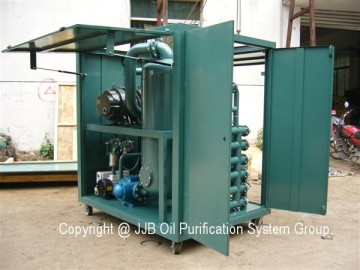 double-stage transformer oil regeneration system, oil purifier