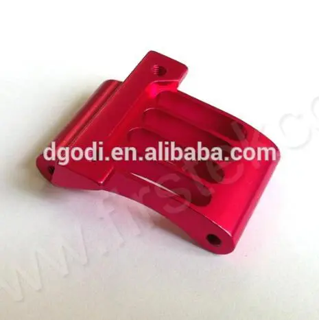 cnc milling aluminum engine mount and robotic arm components