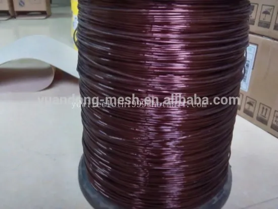 painted color metal wire factory