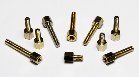 M3x20mm 6mm brass zinc plated support