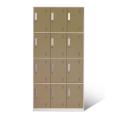 Metal Lockers Wholesaling 12 Door Steel Lockers for Office Storage Manufactory