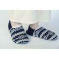 Women Cable Knitted Ballerina House Slippers