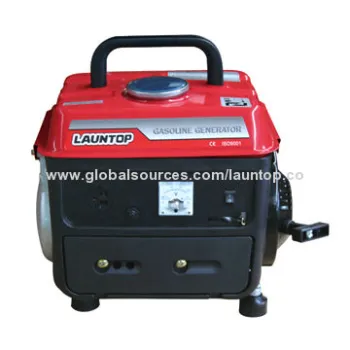 2-stroke Portable Gasoline Generator with 50/60Hz Frequency, 220-240V Voltage