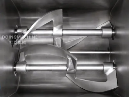 Stainless Steel Single and Double Sigma Blade Mixers