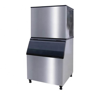 High Production 300kg Commercial Waterfall Ice Machine - Modular Tap Water Ice Maker