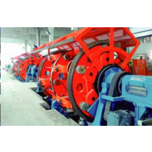 Máquina de torcer planetária para cabos elétricos