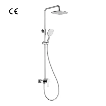 Exposed Shower System with Hand Shower
