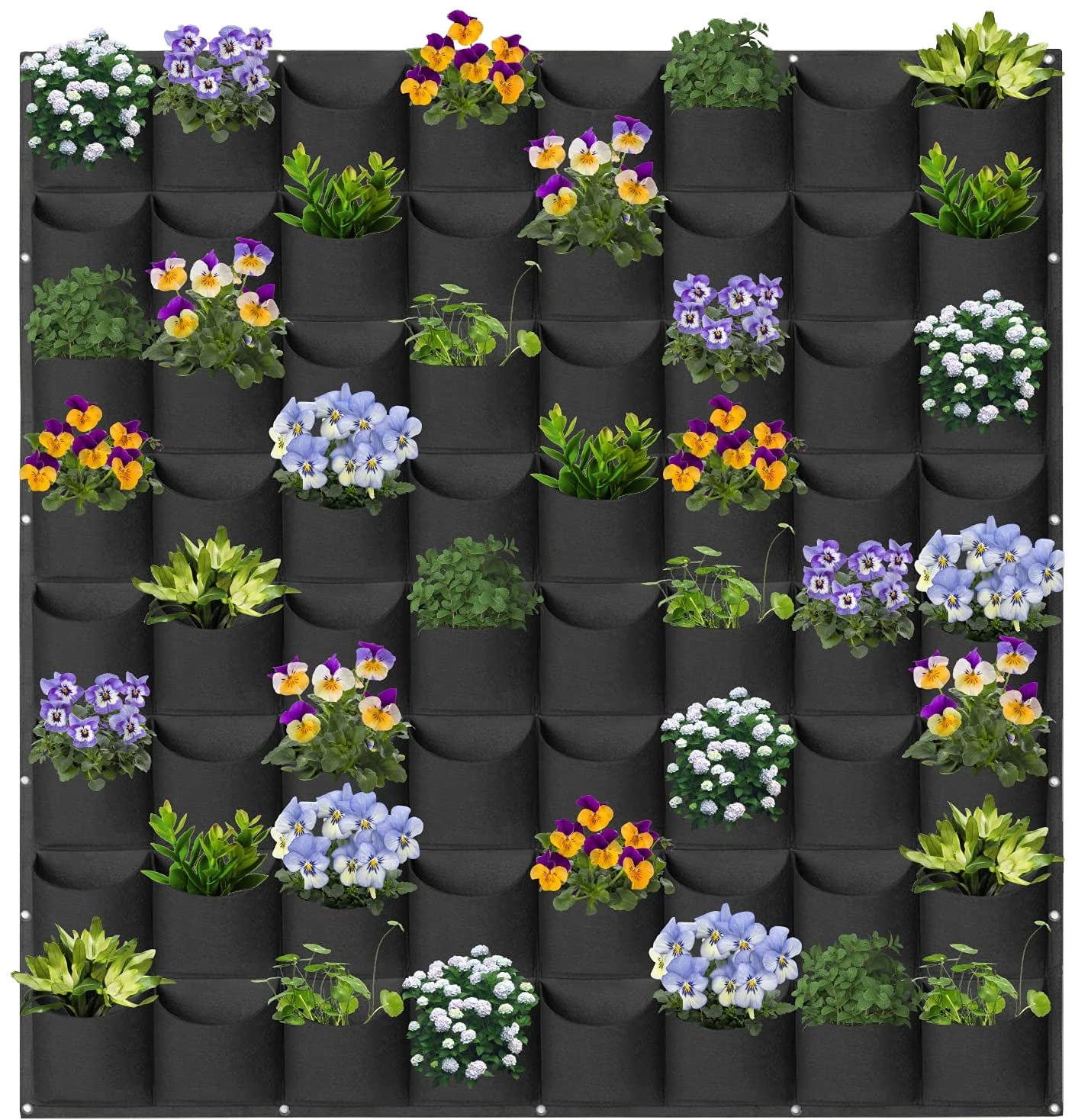 7/18/36/64 Pockets Wall Hanging Planter