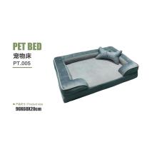 เตียงสัตว์เลี้ยงที่สะดวกสบายพร้อมการรองรับที่มีความหนาแน่นสูง