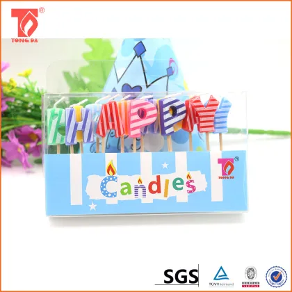Fancy Tongda brand birthday candle
