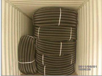 Flexilble Hdpe pipe for communication cable