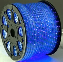 2014 hot selling RGB,RGBY, full color round two wire flat four wire 220v 100m/reel color changing roepe light