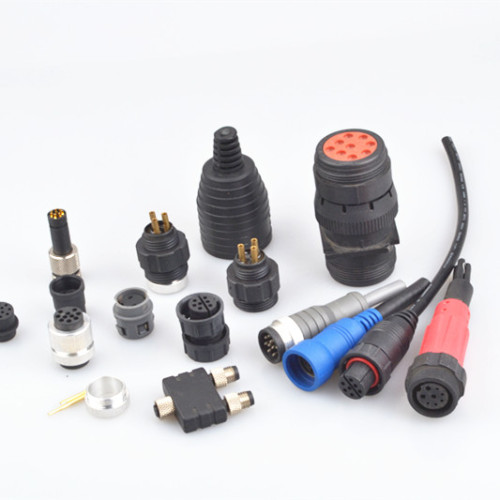 Gegoten waterdichte 5-pins M6 M8 M12 IP68-connector