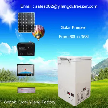 Yilang 68 to 358 litres salor dc 12v portable freezer