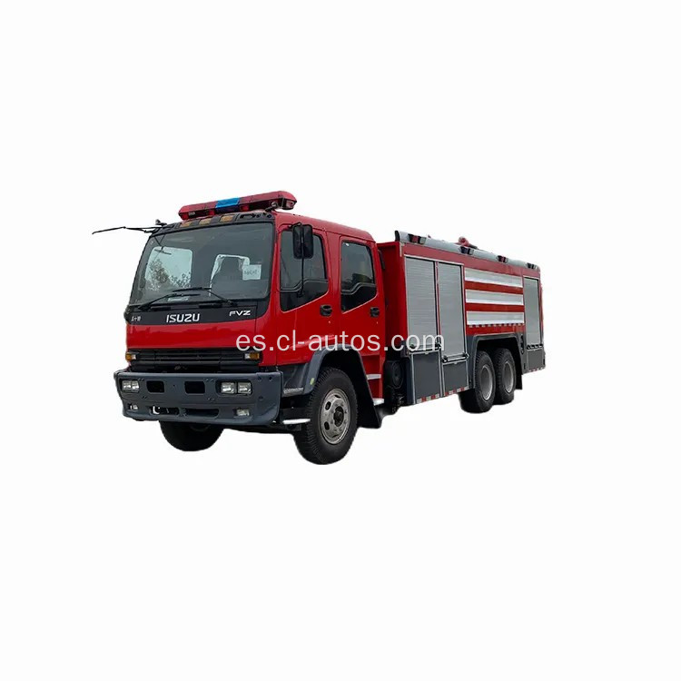 ISUZU FTR FVR FUMA INDUSTRIAL Tierna Camión de bomberos