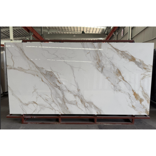 Losa de porcelana dorada Calacatta DEKTOP 1600*3200*20MM