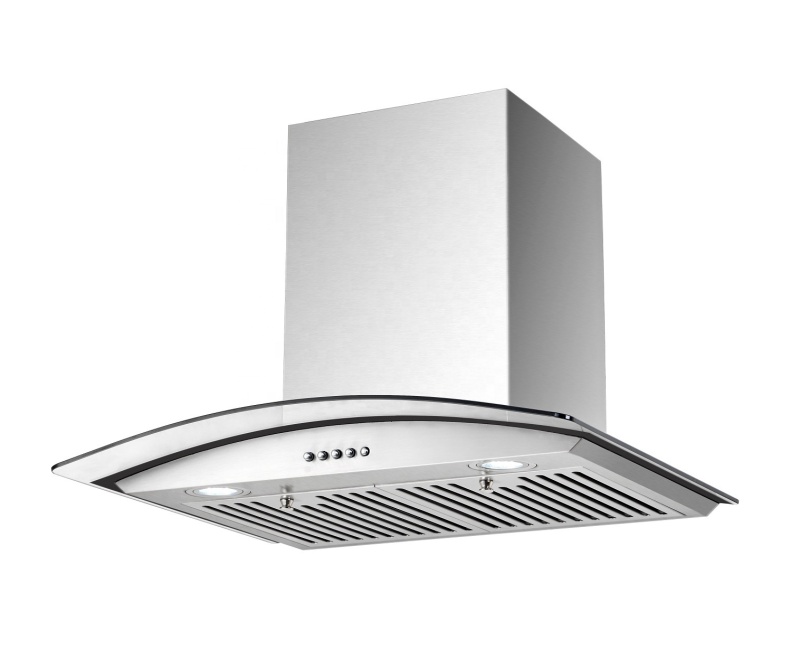 60cm Stainless Steel Chimney Range Hood 600mm Recirculating Duct Kitchen Ventilation Extractor Fan Cooker Hoods