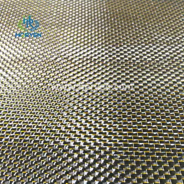 Gold glitter hybrid tela fibra de carbono