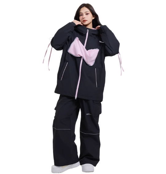 big bow ski jacket，ski suits