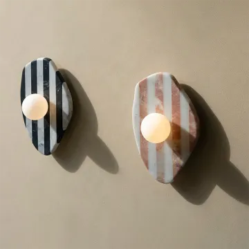 2024 Modern Designer Natural Marble Wall Sconce Lamp