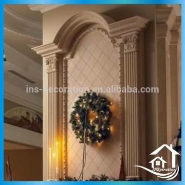 Western design stone door window frame