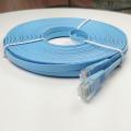 Cordones de conexión Lan delgados y largos de red de Internet Cat6