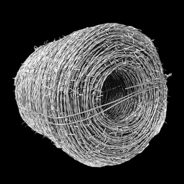 Galvanized wire mesh fence protection and safety barrier