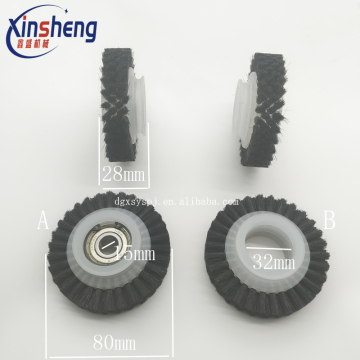 Die Cutting Machine Wool Wheel Parts: Press Paper Wool Roller